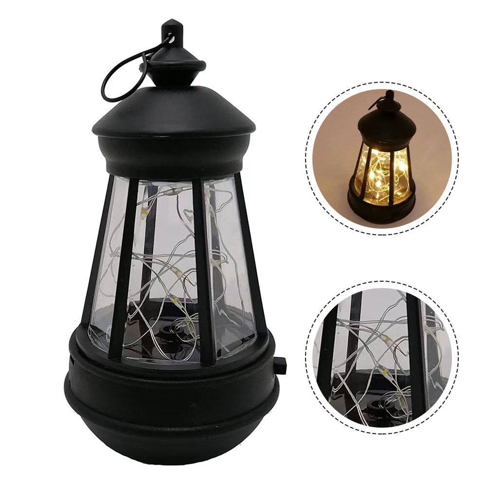 Solar Powered Hanging Lantern for Outdoor Decoration Bright LED Lights