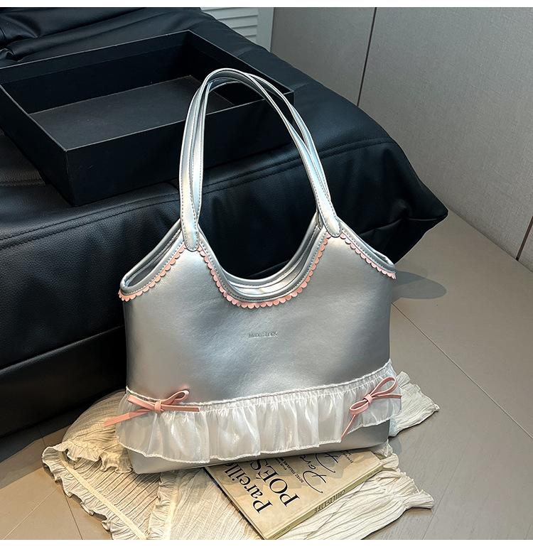 Women's Bag Single Shoulder Large Capacity New Fashion Sense Women's Summer Versatile Tote Armpit Bag 2025