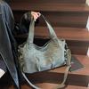 Borsa a tracolla da donna di grande capacità borsa a tracolla portatile
