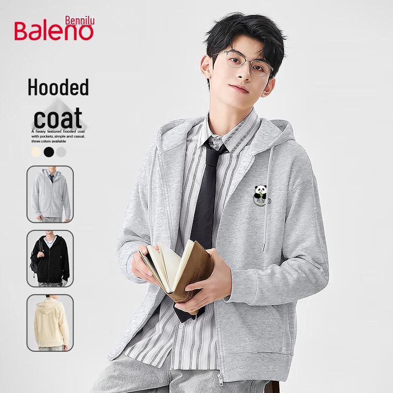 Baleno Men's National Tide Panda Hooded Sweatshirt