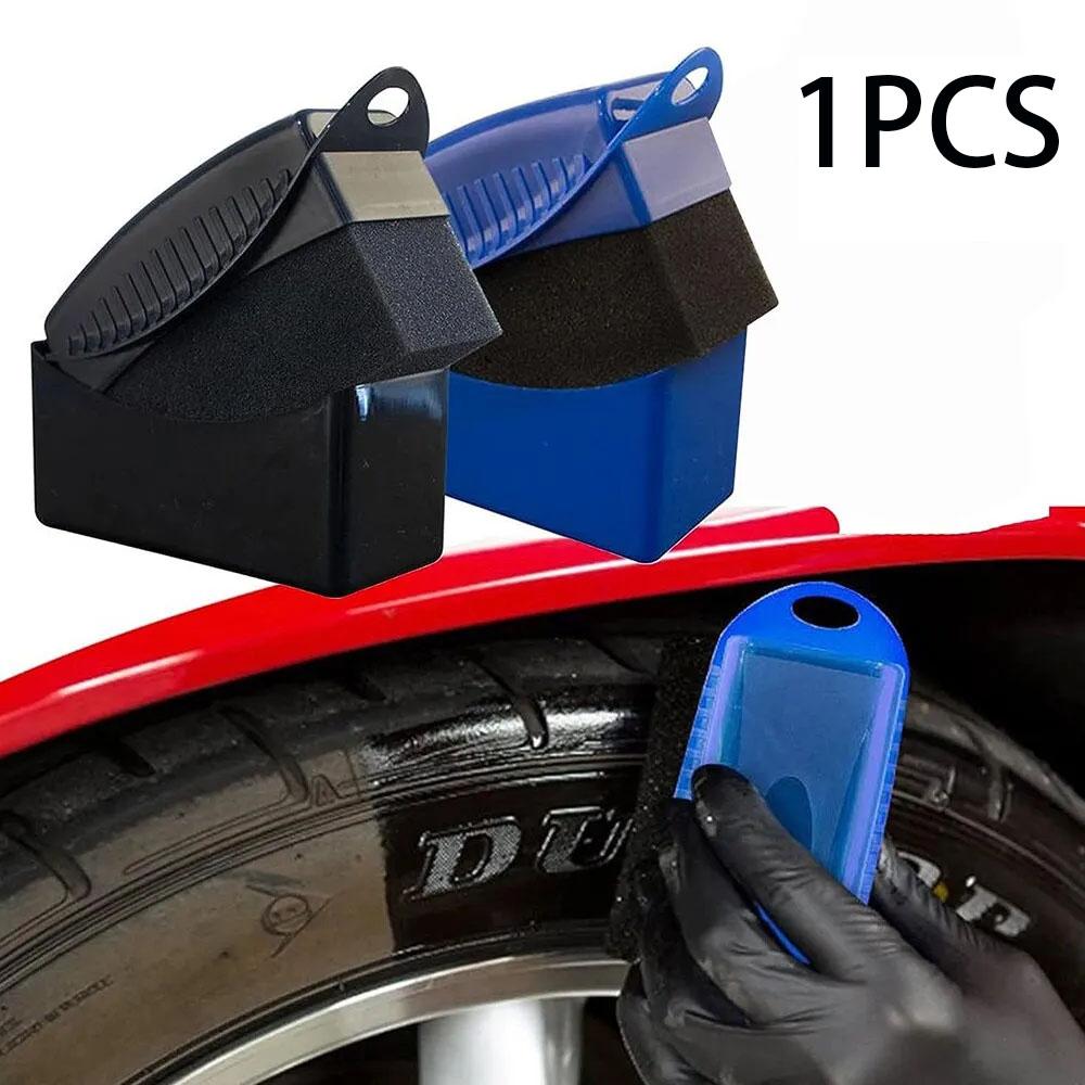 1PCS Car Tires Waxing Polishing Cleaning Wipe Washing Tire Tyre Wheel Rim Trim Contour Detailing Dressing Shine Pad Sponge