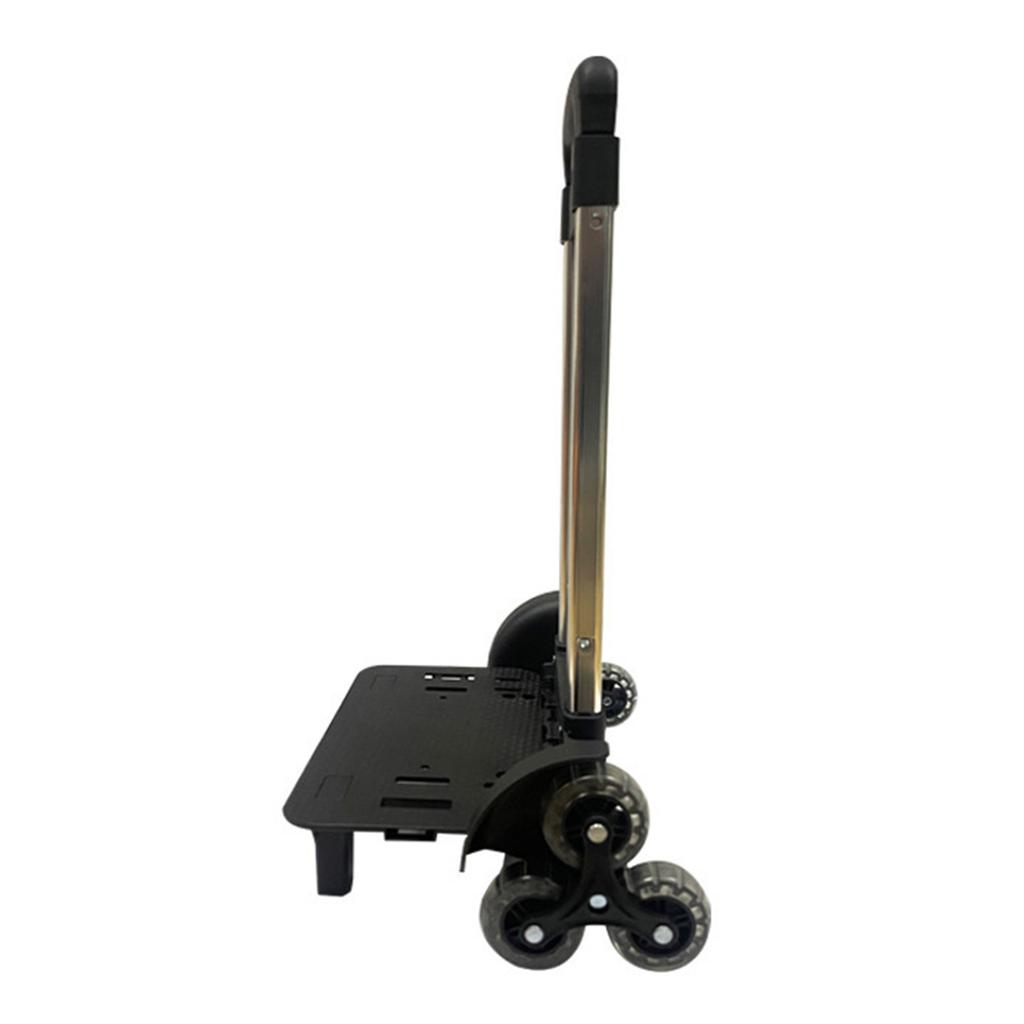 Cărucior pliabil 6 roți Cărucioare de bagaje cu rotile Durabil Cărucior rucsac Bagaje student Cărucior de mână de călătorie pentru genți