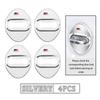 ACS2   4PCS Car Door Lock Cover Stainless Steel Protection Accessories For Toyota Crown GR Corolla YARIS Auris C-HR Hilux Vios Prius