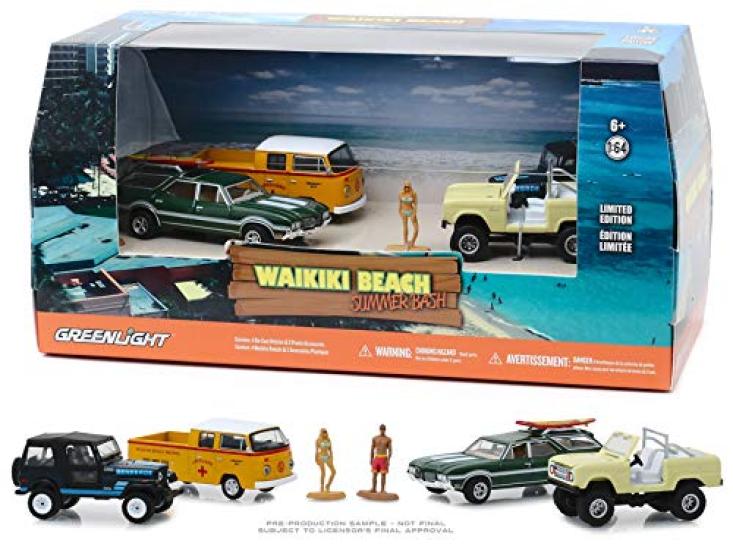 Greenlight 164 SCALE "WAIKIKI BEACH SUMMER BASH"