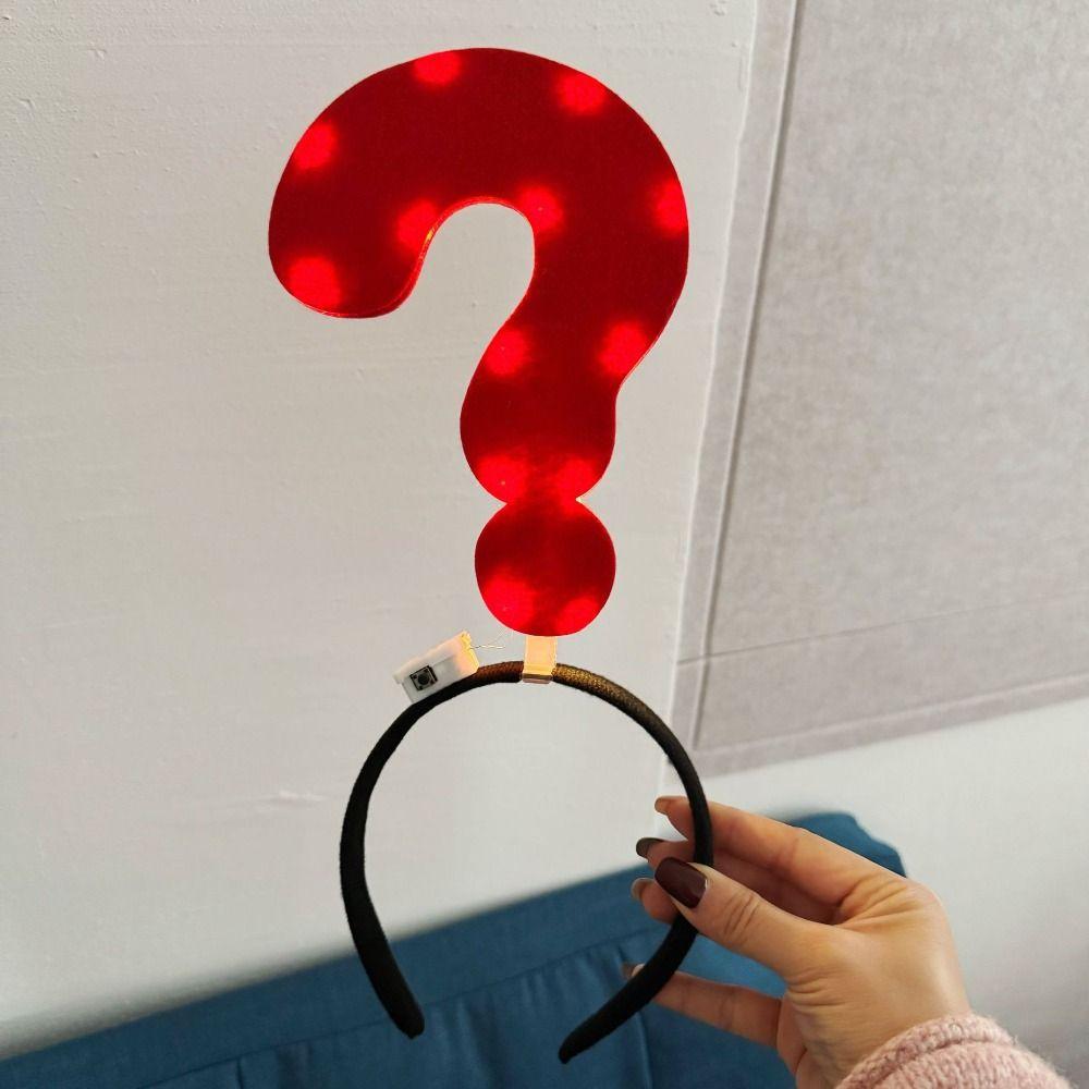 with LED Arrow Light Headband Light Up Glow Hair Hoop Lightweight LED Headband Christmas