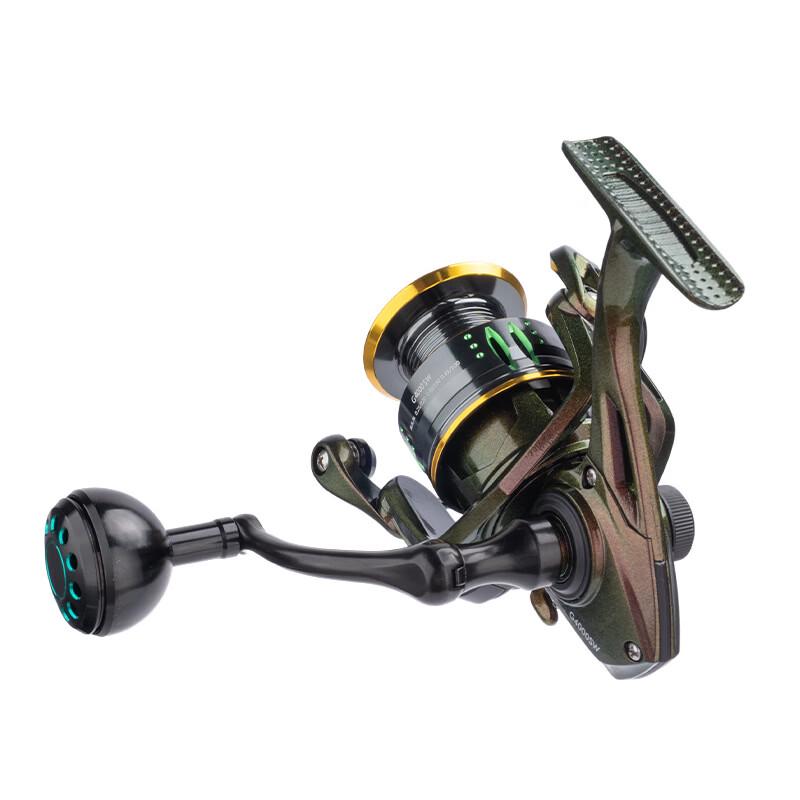 DEUKIO Chameleon Full Metal Spinning Fishing Reel