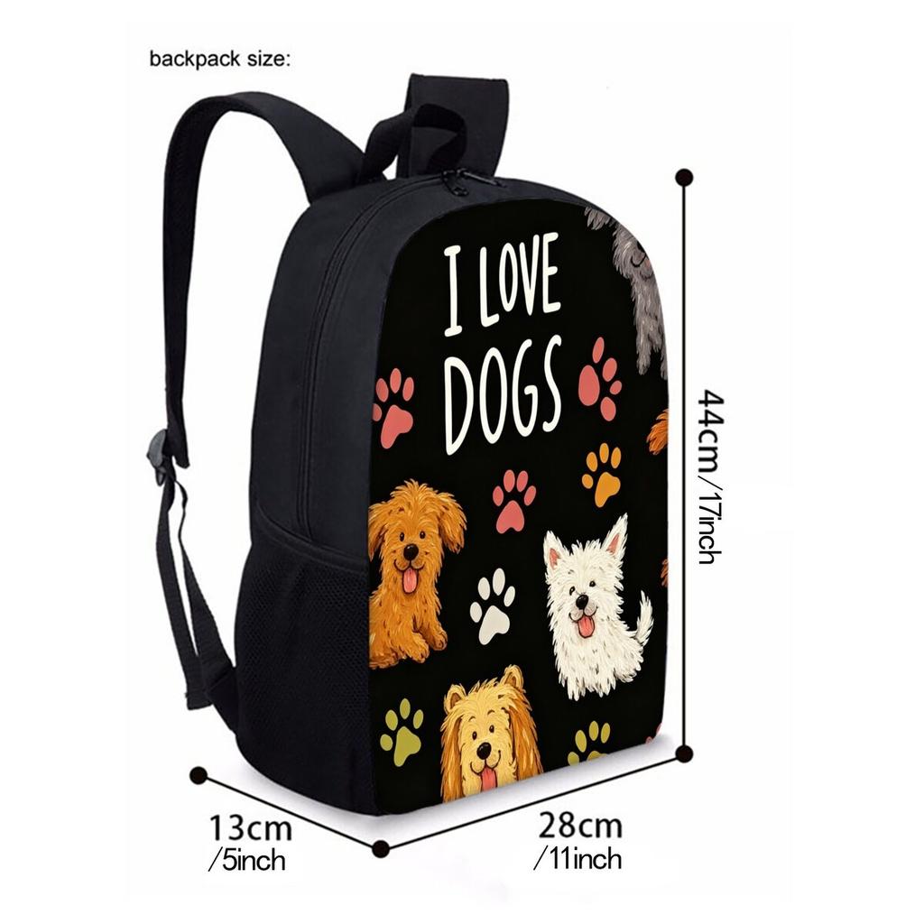 Tree Of Life Three Piece Set Rucksacks for Boys/Girls Best Gifts 2D Animated Water-resistant Stylish School Carrier for Children