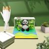 3D Pop-up 2027 Calendar Sticky Notes: Creative Business Souvenir and Paper Carving Ornament