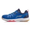 Li Ning Swirl V2 Amorti Léger Antidérapant Basse Tige Chaussures de Badminton Unisexe Bleu AYTP029-1