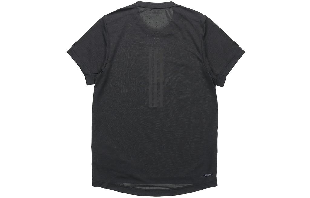 Adidas T Shirts Men's Black Crew Neck Moderate Straight Fit EI6390