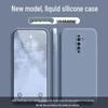OPPO Reno 2F Case: Solid Color, Rubik's Cube Design, Liquid Full Coverage, Anti-drop, Straight Edge, Soft Personalized Cover.