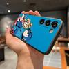 R-Rockman M-Megaman Cool Phone Case For Samsung A56 A36 A26 A16 A15 A25 A35 A55 A14 A34 A24 A54 Black Soft Shell