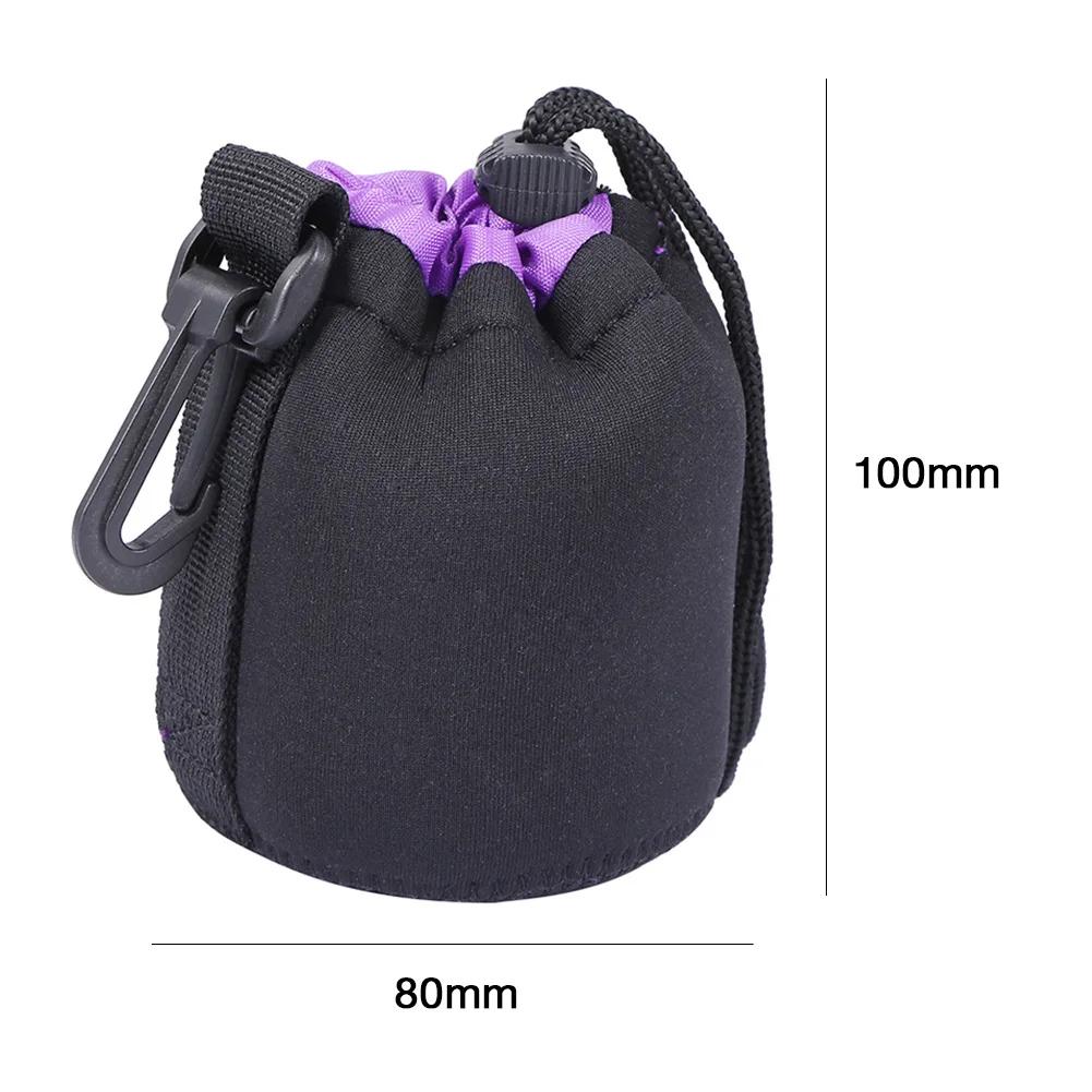 Camera Lens Pouch Bag Soft Neoprene Waterproof DSLR Camera Lens Protective Bag For Canon Sony Most Digital SLR Camera