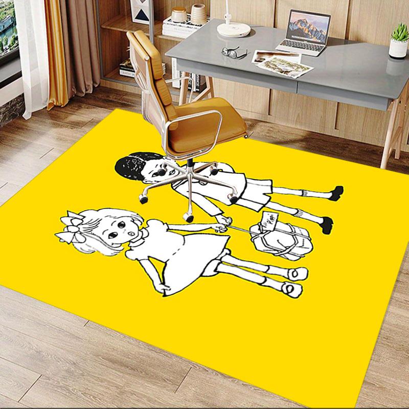 1PC Children Schoolbag Extra Large Non Slip Floor Carpet, Office, Family, Bedroom Large Area Rug Indoor Rugs, Vibrant Colors