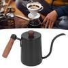 600ml 20oz Pour Over Coffee Kettle Pour Over Kettle Gooseneck Spout Coffee Tea Pot with Wood Handle