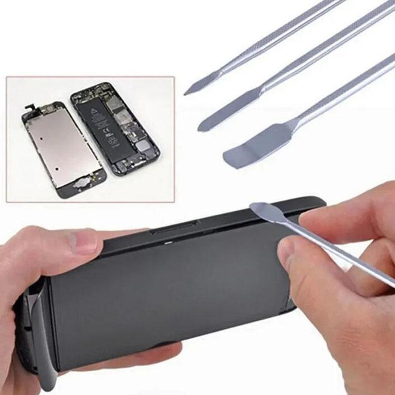 3Pcs Universal Phone Repair Tools Kit Disassembly Blades Pry Opening Tool Metal Crowbar Disassemble Kit Phone Spatula Hand Tools