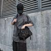 Borse Tote a Tracolla Messenger Gotiche Nere per Uomo e Donna Borse a Spalla in Nylon