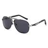 Double Girder Frame Square Myopia Sunglasses UV Driving Eye Glasses Men Prescription Diopter Eyewear 0 -0.5 -0.75 To -6.0