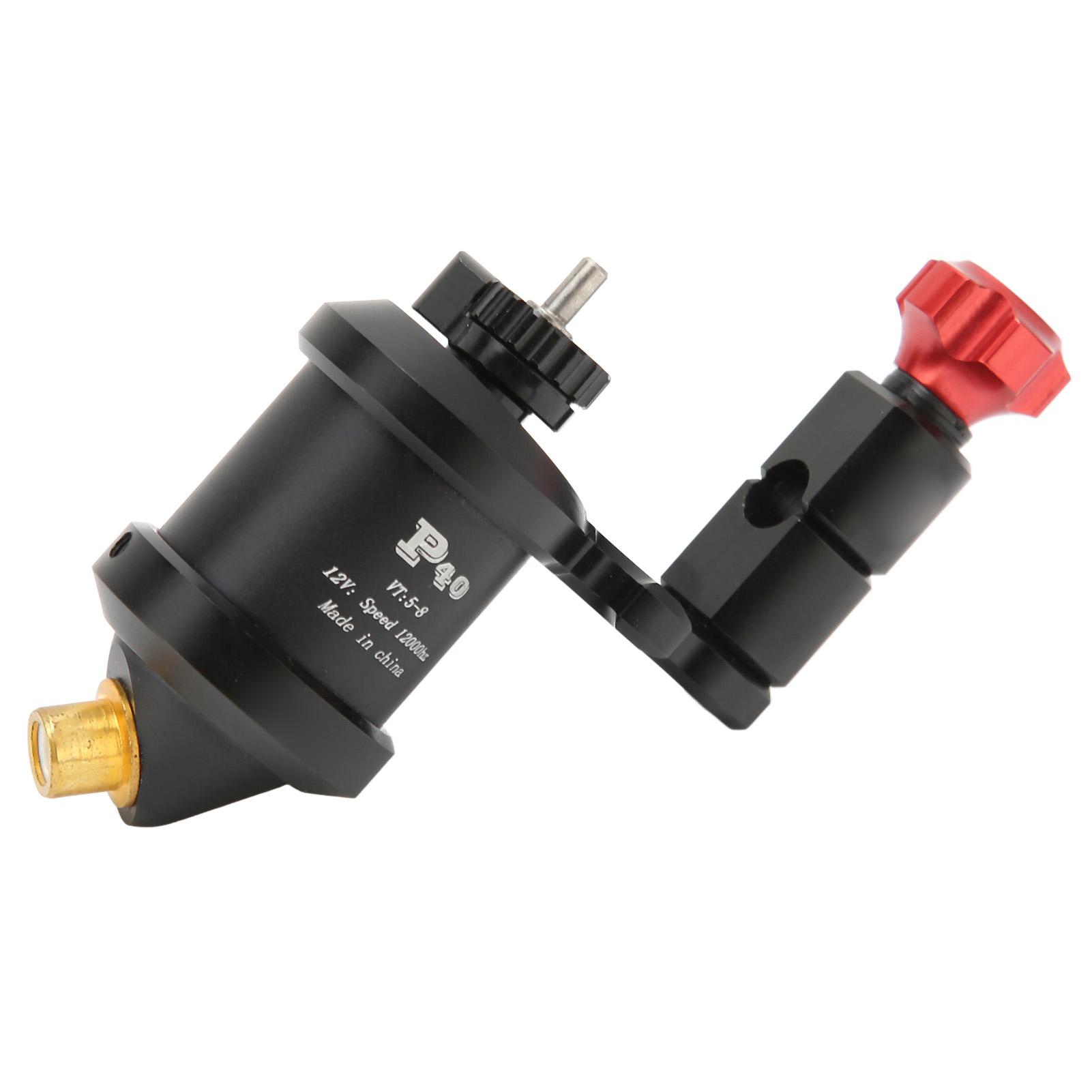 

Роторная тату-машинка с интерфейсом RCA из алюминиевого сплава, без сердечника, с лайнером и шейдером, красная и черная