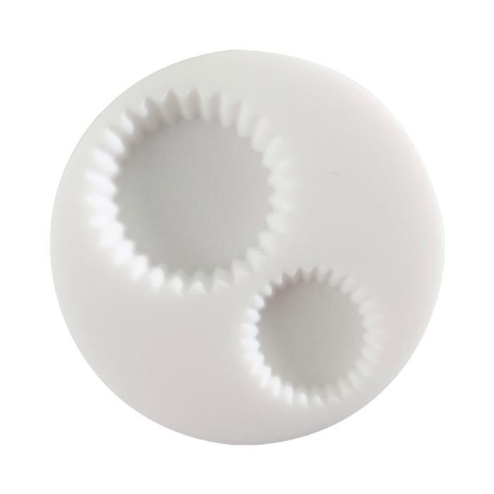 Moule Silicone - Graine Creative - Fonds de tarte - Diamètre 7 cm - Épaisseur 0.9 cm