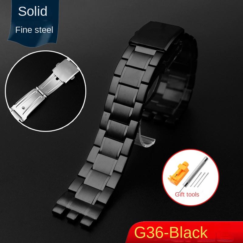 Para pulseira de metal de núcleo sólido Swatch corrente de relógio côncava convexa YCS Yas YGS relógio de aço masculino e feminino pulseira de cerâmica