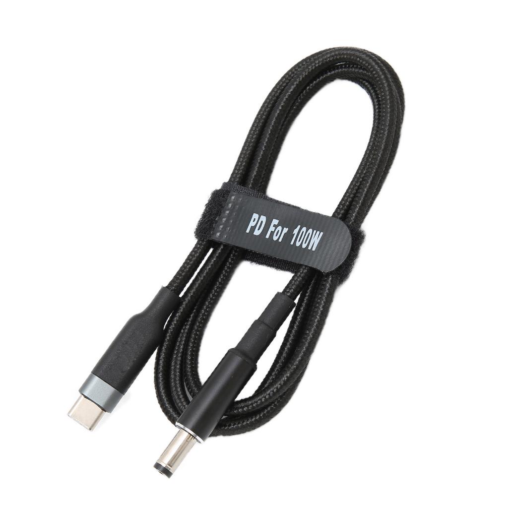 JORINDO Laptop Charging Cable 100W Dual Chip TypeC Male Input to DC Male Power Charging Cable(1m )