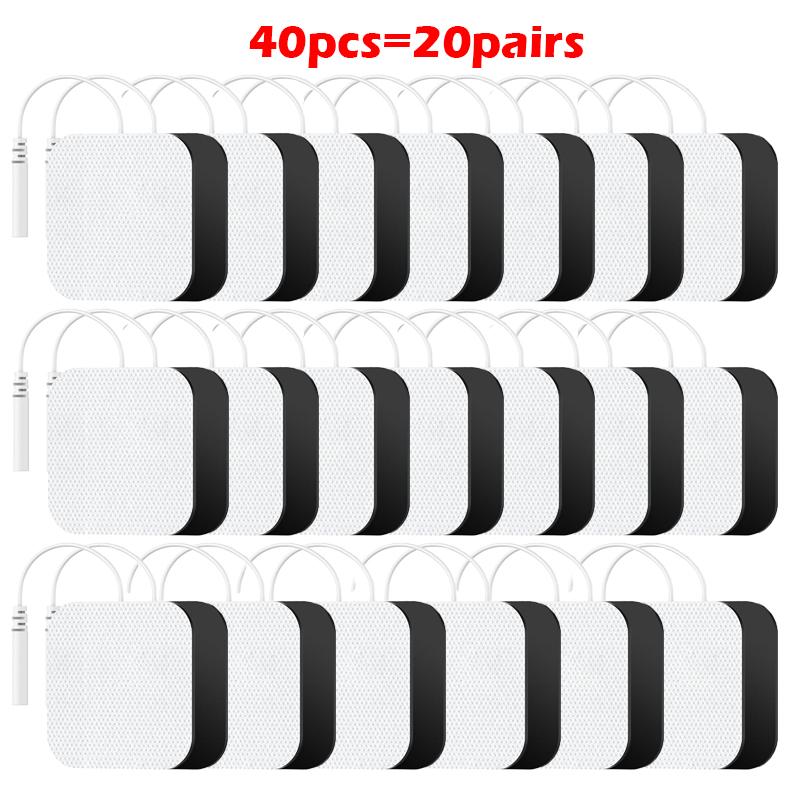 TENS EMS Elektroden Pads Physiotherapie Zubehör Vlies Selbstklebende Ersatzpflaster für EMS Elektrisches Massagegerät