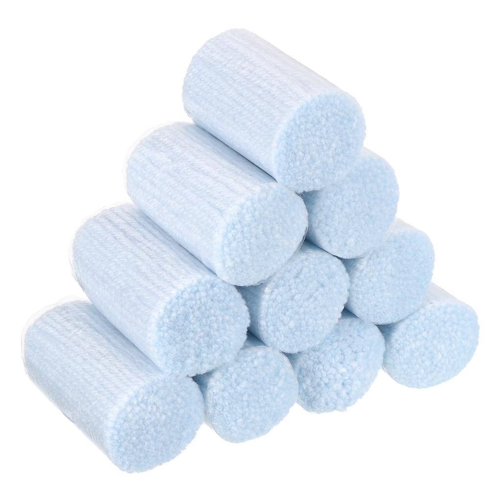 10 Rolls Latch Hook Yarn, Latch Hook Kit Yarn Precut Hook Rugs Yarn Crochet Colorful For Latch Hook Rug Adults Beginners