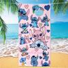 American Cartoon Figure Print Thick Microfiber Beach Towel Quick Dry Bath Blanket For Kids