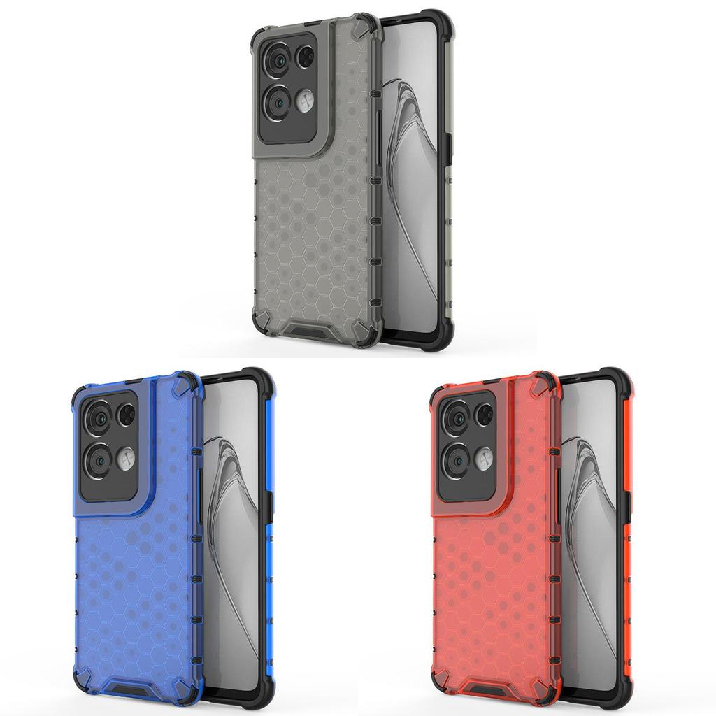 Transparent Honeycomb Phone Case With Shockproof Tpu And Pc For Drop Protection