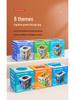 Kids' Wooden Lacing Block Set: Shape Matching Cognitive Toy for Early Education