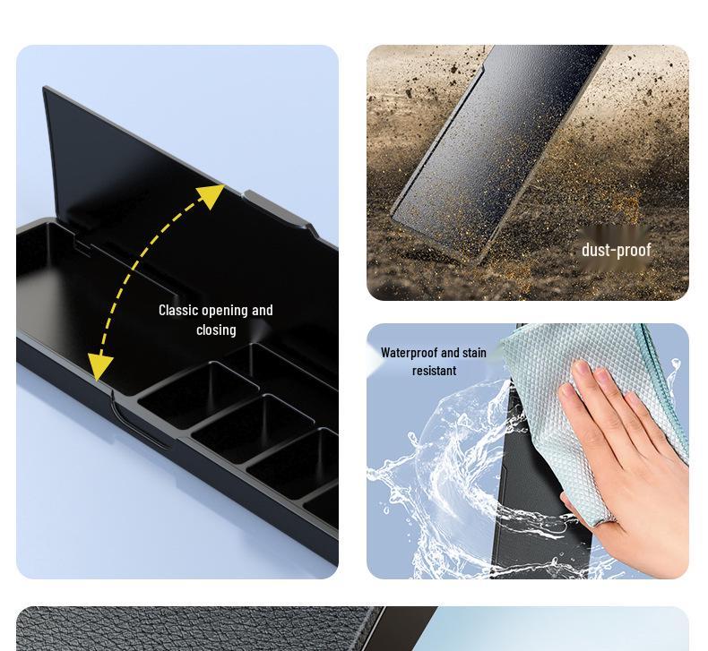 Women's 87-Key Mechanical Keyboard Wrist Rest & Desk Storage Box for Office Typing and Coding.