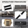Hook and Loop Panel Patches Board Hunting Vest Backpack Convenient ID Patch Badge Pad Converter Strips MOLLE System Attachment