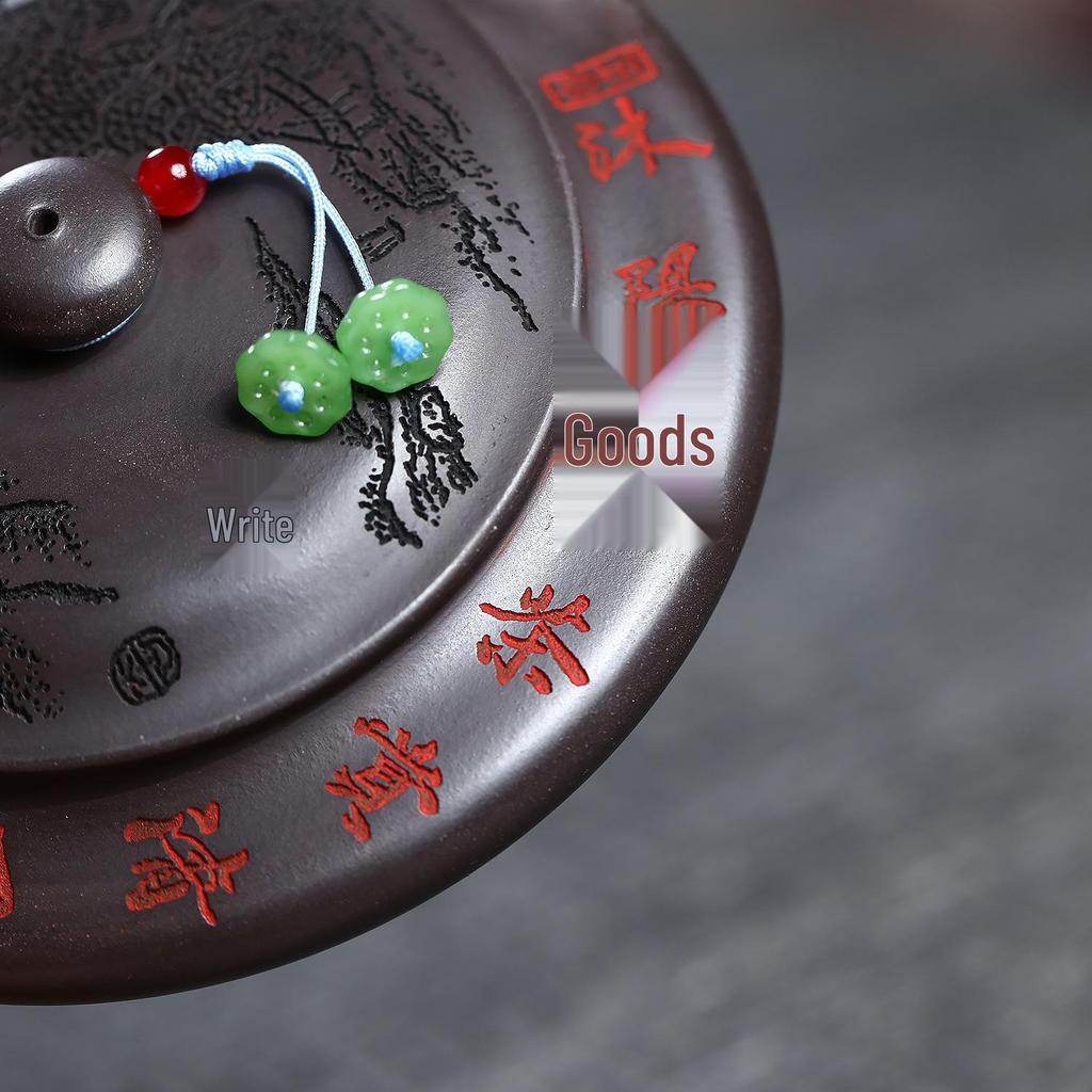 Yixing Zisha Chi Long Teapot - Semi-Handmade Kung Fu Tea Brewing Set