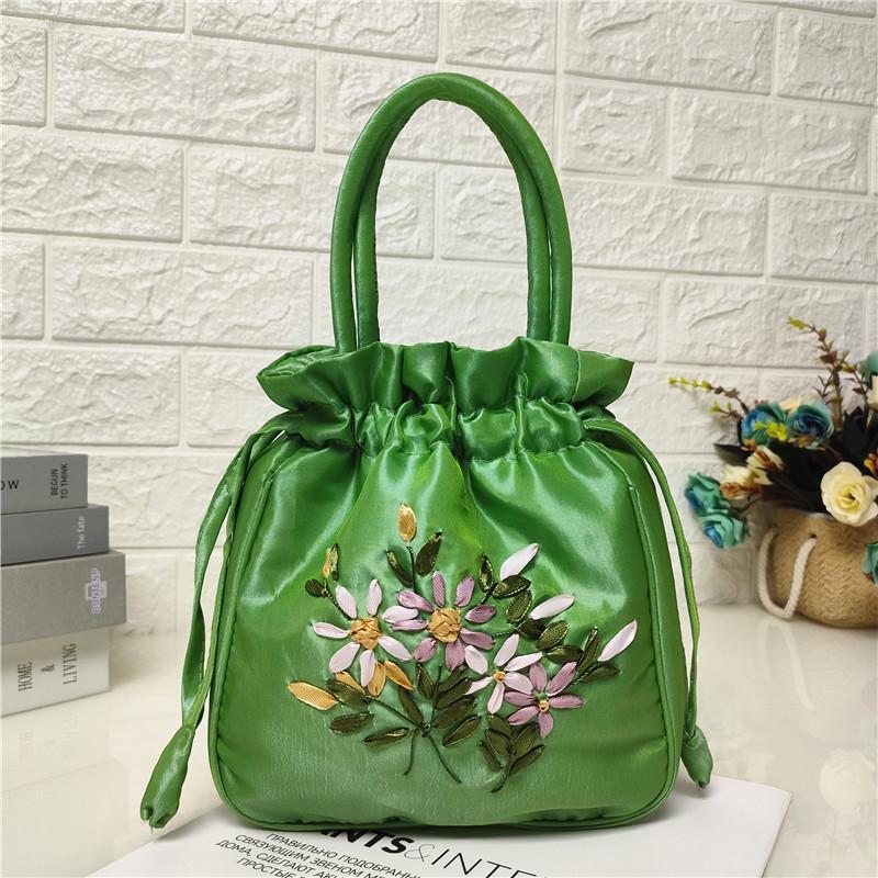 Embroidered Handcrafted Ethnic Handbag - Compact Shopping Bag for Mobile & Essentials
