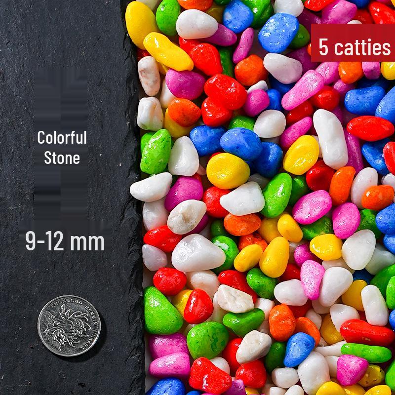 Stream Stone Fish Tank Sand: 5 Jin Aquarium Landscaping and Paving Stones with Ornaments