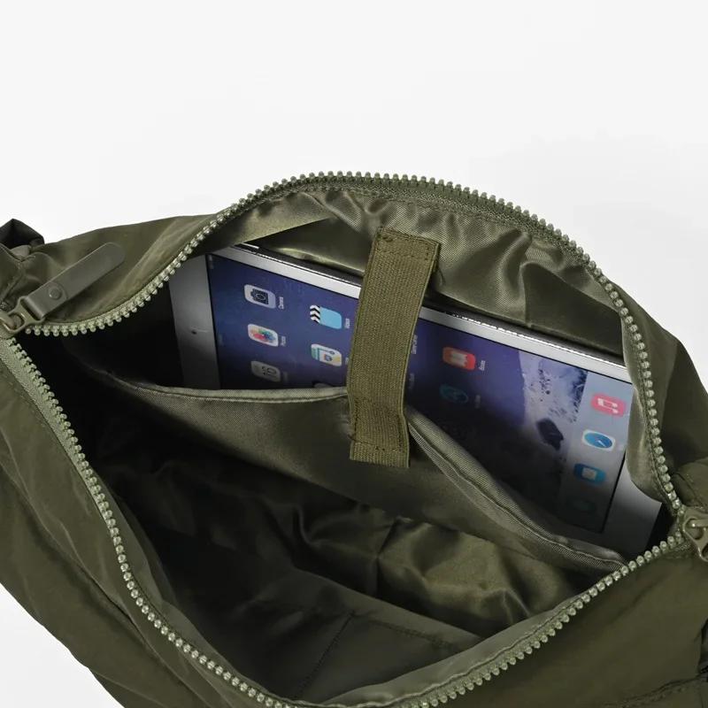 Solid Color Nyl Women's Travel Messenger Bags Casual Sport Ladies Shoulder Bag Large Capacity Female Pocket Handbags Purse
