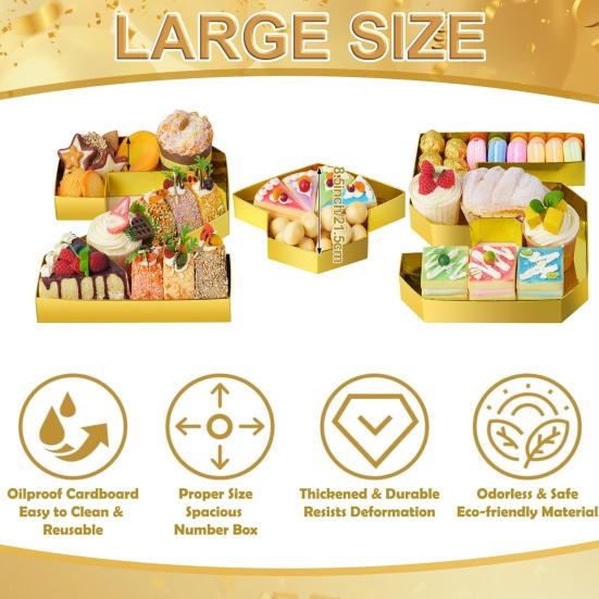 2025 Graduation Charcuterie Number Box 10" Fillable Cardboard Letter Tray Chocolate Candy Cake Box for Grad Party Supplies