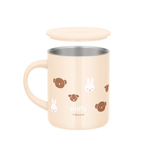 Thermos Vacuum Insulated Mug, 350ml, Miffy, Ivory, JDG-351B IV
