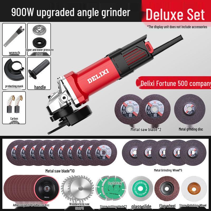 High-Power Multifunctional Angle Grinder and Polisher