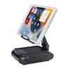 Mobile Phone Holder with Wireless Bluetooth-compatible Speaker Telescopic Great Load Bearing Anti-skid Bottom
