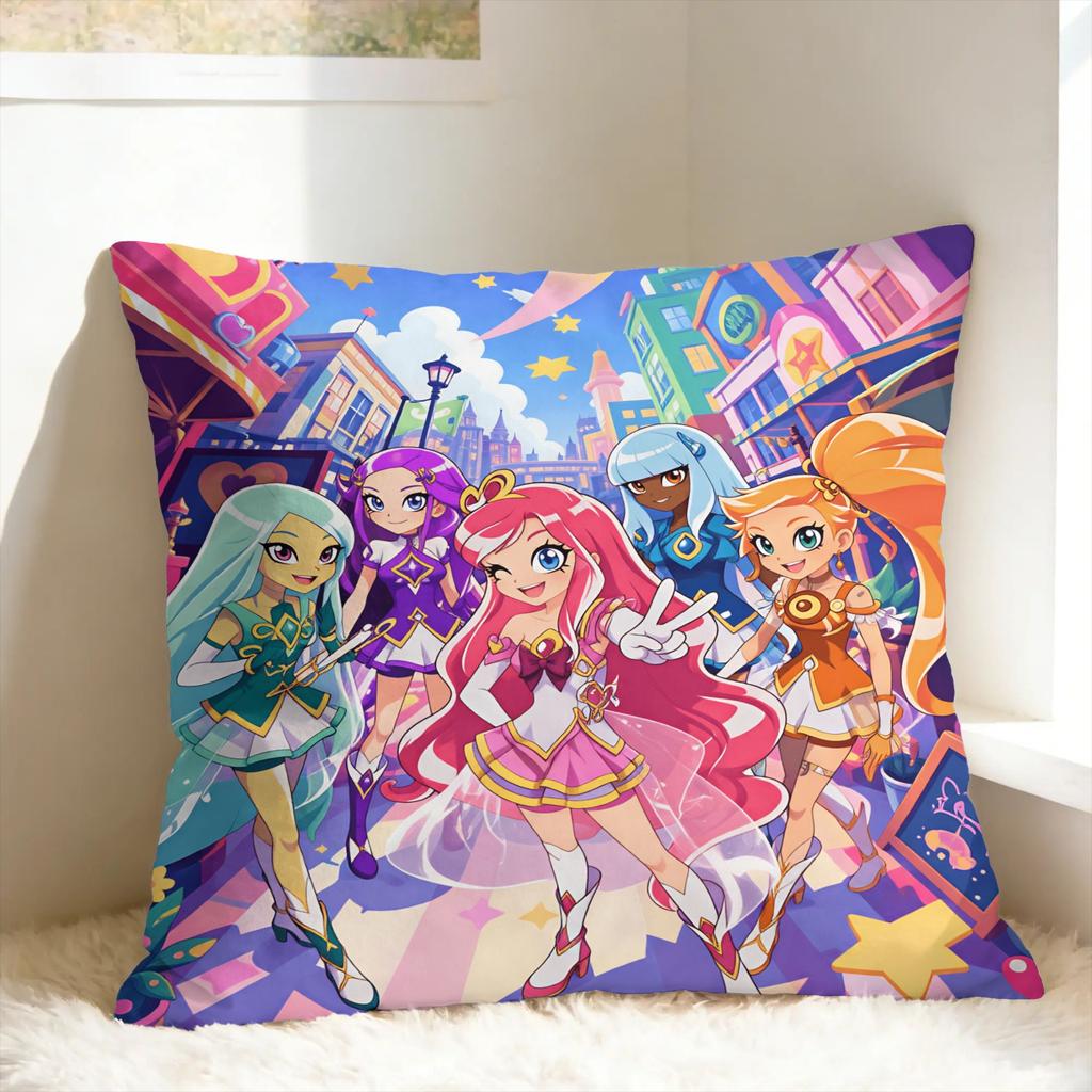 L-lolir-Rock Rock Anime Pillow Case Comfy Pillow Cover For Sofa Home Decor Cute Funny Pillowcases