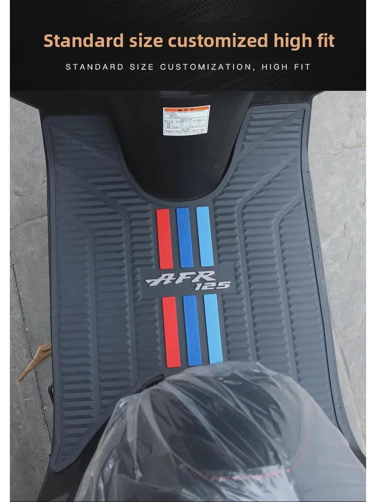 Gummi-Pedalauflage für Haojue City Eagle AFR125 HJ125T-27 Motorrad