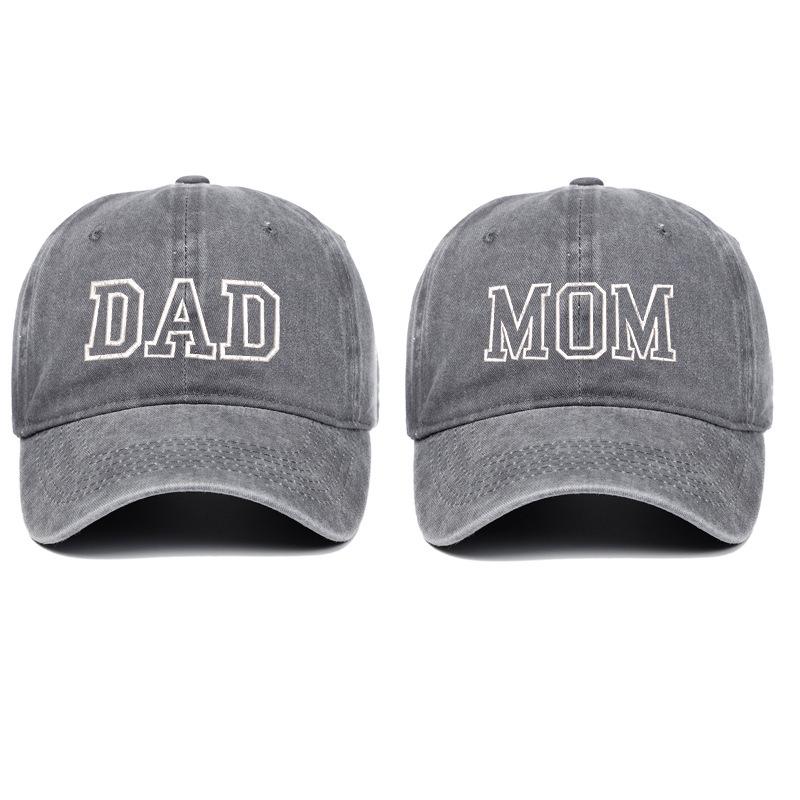 Cross-Border Embroidery Parent-Child Baseball Cap with Sun Protection