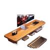Desktop Organizer and Monitor Riser with Keyboard Tray