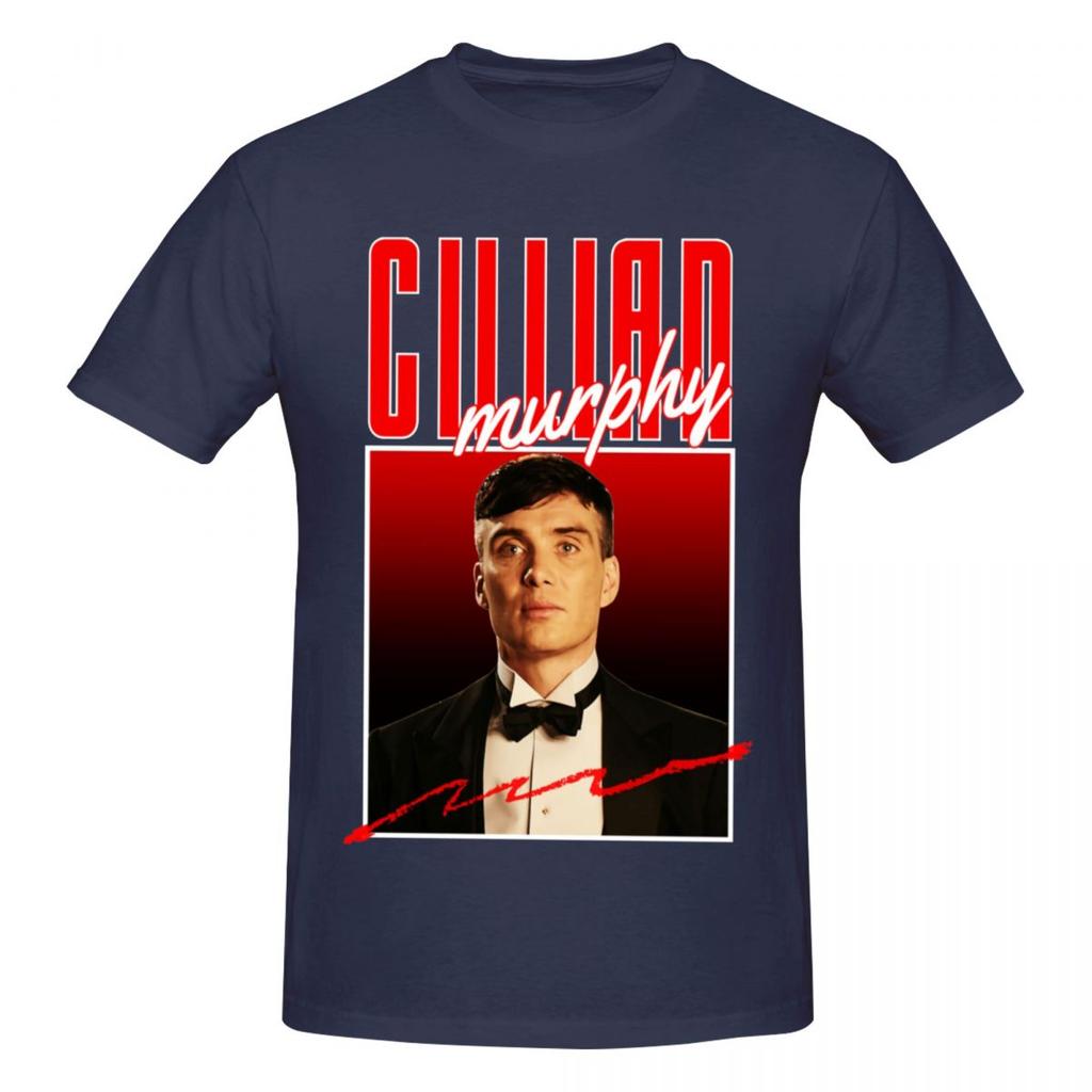 Unisex Cillian Murphy Fans Support T Shirt Streetwear Cotton Crewneck Shirt Unisex