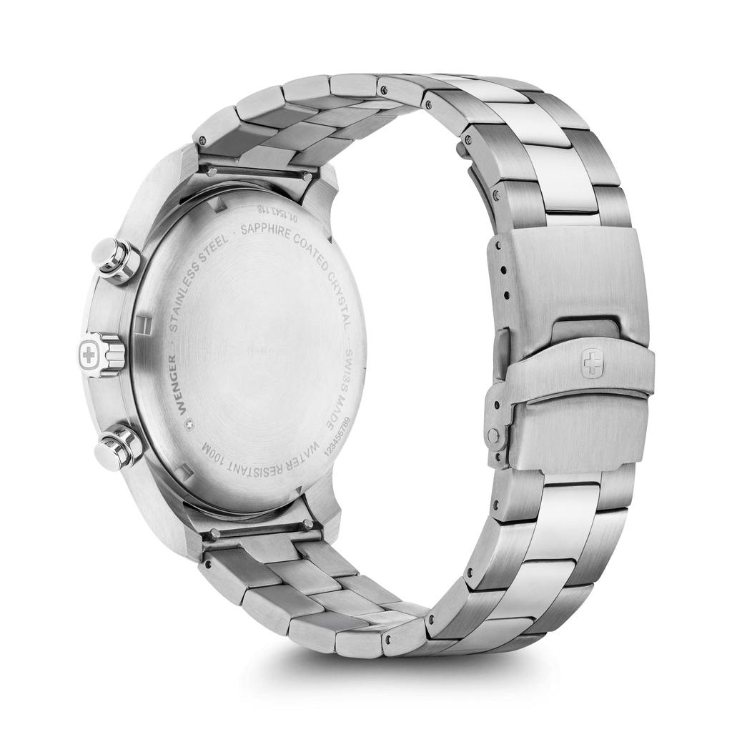 WENGER Wristwatch ATTITUDE CHRONO Gift Quartz 01.1543.118 []