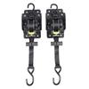 Cargo Tape with S Hook Heavy Duty Auto Retractable Ratchet Strap Tie Down Retractable Ratchet Strap Suitable for Mitsubishi L200