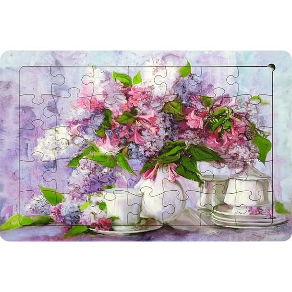 

Галерея пазлов Деревянный пазл М, 35 деталей, букет сирени