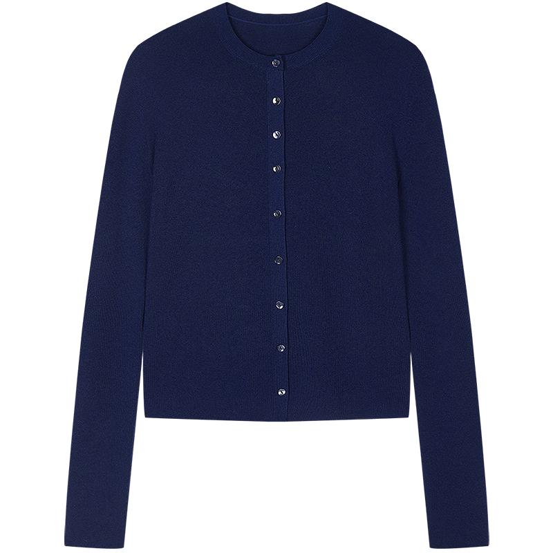 JNBY Autumn 2025 Slim-Fit Cardigan Sweater